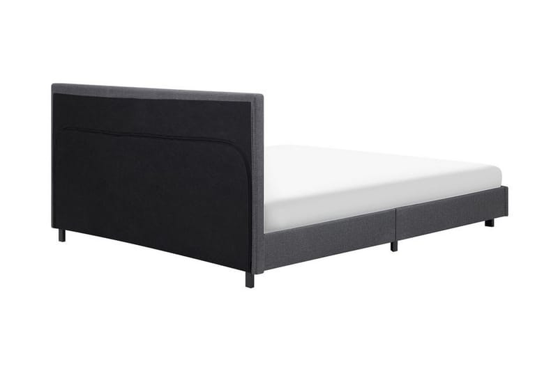 Albi Dobbeltseng 160x200 cm - Grå - Møbler - Senger - Sengeramme & sengestamme