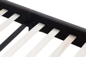 Albi Dobbeltseng 160x200 cm - Grå - Møbler - Senger - Sengeramme & sengestamme