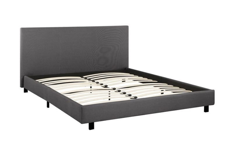 Albi Dobbeltseng 160x200 cm - Grå - Møbler - Senger - Sengeramme & sengestamme