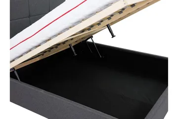 Allatessa Sengeramme 180x200 cm - Grå - Møbler - Senger - Sengeramme & sengestamme