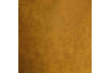 Almancil Sengeramme med Oppbevaring 140x200 cm i Fløyel med Sengegavl - Gul - Møbler - Senger - Sengeramme & sengestamme
