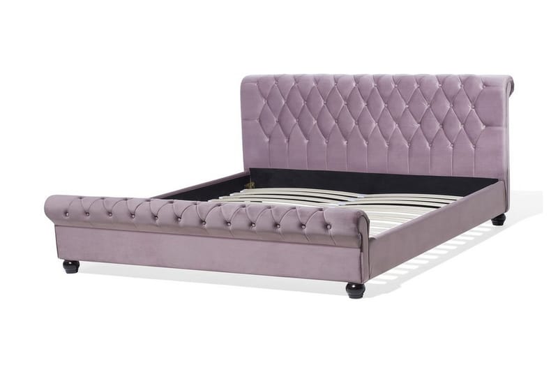 Avallon Dobbeltseng 180 | 200 cm - Rosa - Møbler - Senger - Sengeramme & sengestamme