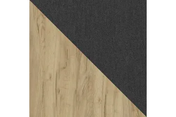 Aviemore Sengepakke 140x200 cm med Sengegavl + Overmadrass med Fasthetsgrad Medium - Mørkegrå - Møbler - Senger - Sengeramme & sengestamme