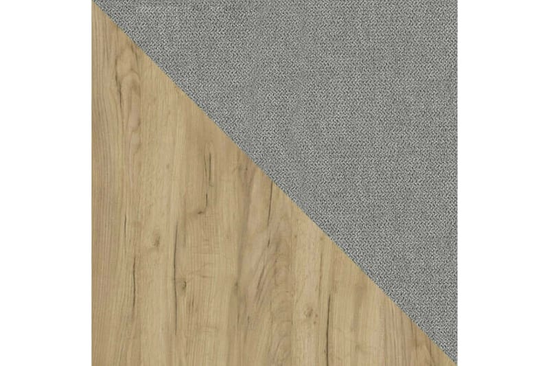 Aviemore Sengepakke 160x200 cm med Sengegavl + Overmadrass med Fasthetsgrad Medium - Lysegrå - Møbler - Senger - Sengeramme & sengestamme