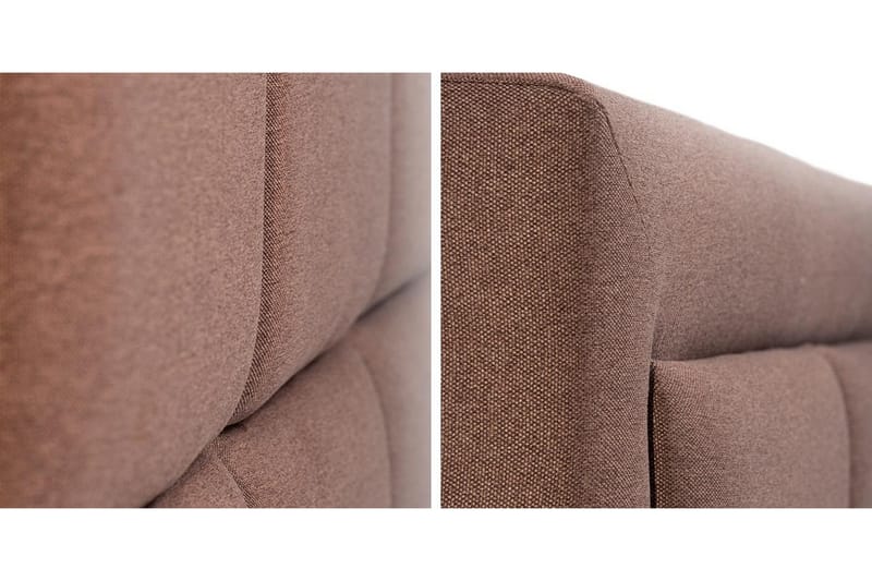 Axlunda Seng 200x200 cm Metallramme - Mørkegrå - Møbler - Senger - Sengeramme & sengestamme