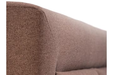Axlunda Sengeramme 200x200 cm i Stoff med Lift-up Oppbevaring og Sengegavl - Grå - Møbler - Senger - Sengeramme & sengestamme