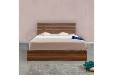 Bielany Sengeramme 145x205 cm - Mørkebrun - Møbler - Senger - Sengeramme & sengestamme