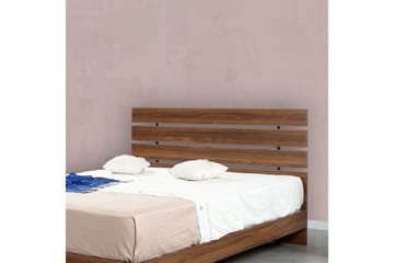 Bielany Sengeramme 155x205 cm Mørkebrun - Mørkebrun - Møbler - Senger - Sengeramme & sengestamme