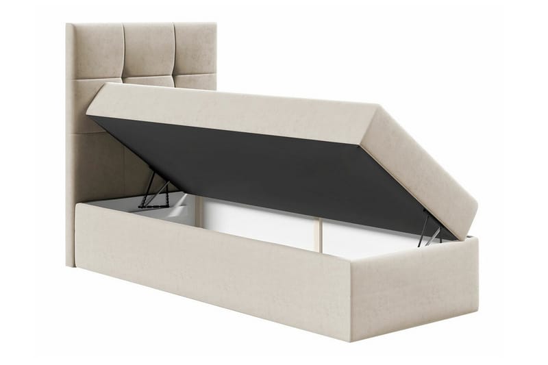 Boisdale Sengepakke med Oppbevaring 80x200 cm med Sengegavl + Overmadrass - Rød - Møbler - Senger - Sengeramme & sengestamme