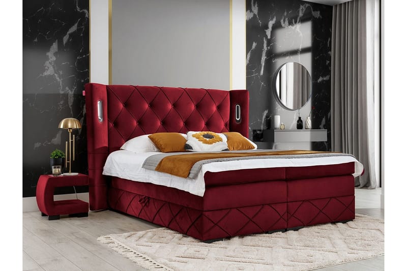 Boisdale Sengeramme 200x200 cm - Møbler - Senger - Sengeramme & sengestamme