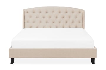 Bordeau Dobbeltseng 160 | 200 cm - Beige - Møbler - Senger - Sengeramme & sengestamme