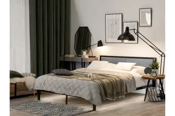 Clamart Dobbeltseng 180 | 200 cm - Svart - Møbler - Senger - Sengeramme & sengestamme