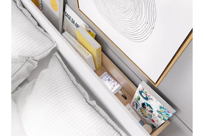 Dentro Seng 218x167x88 cm - Møbler - Senger - Sengeramme & sengestamme