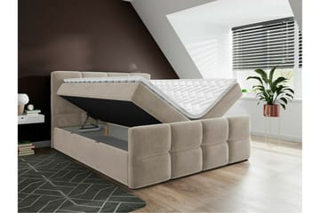 Derry Sängram 180x200 cm Dark grey - Møbler - Senger - Sengeramme & sengestamme