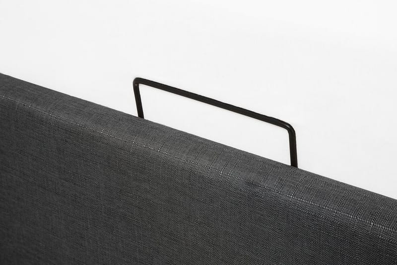 Dinan Dobbeltseng 140 | 200 cm - Grå - Møbler - Senger - Sengeramme & sengestamme