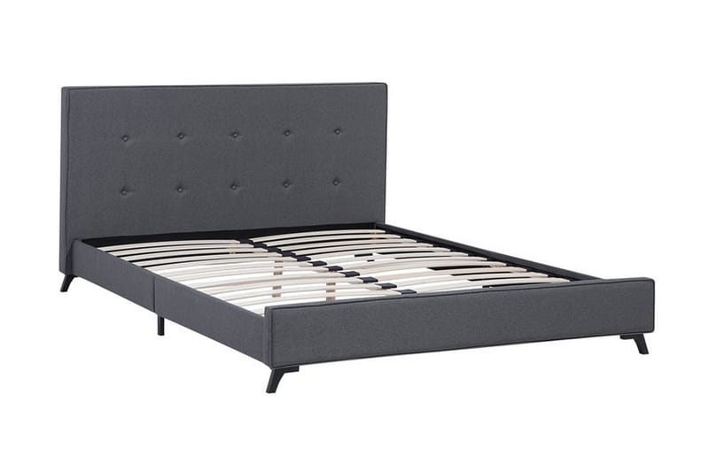 Dobbeltseng Ambassador 160 | 200 cm - Grå - Møbler - Senger - Sengeramme & sengestamme