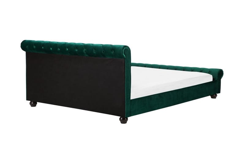 Dobbeltseng Avallon 180 | 200 cm - Grønn - Sengeramme & sengestamme