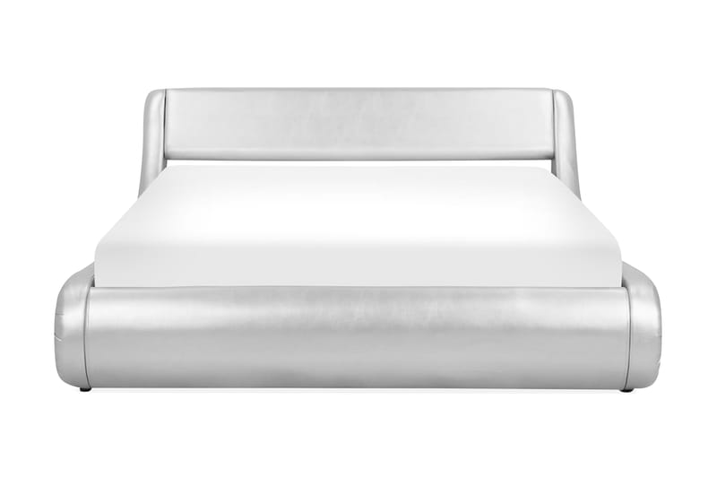 Dobbeltseng Avignon 180 x 200 cm - Sølv - Sengeramme & sengestamme