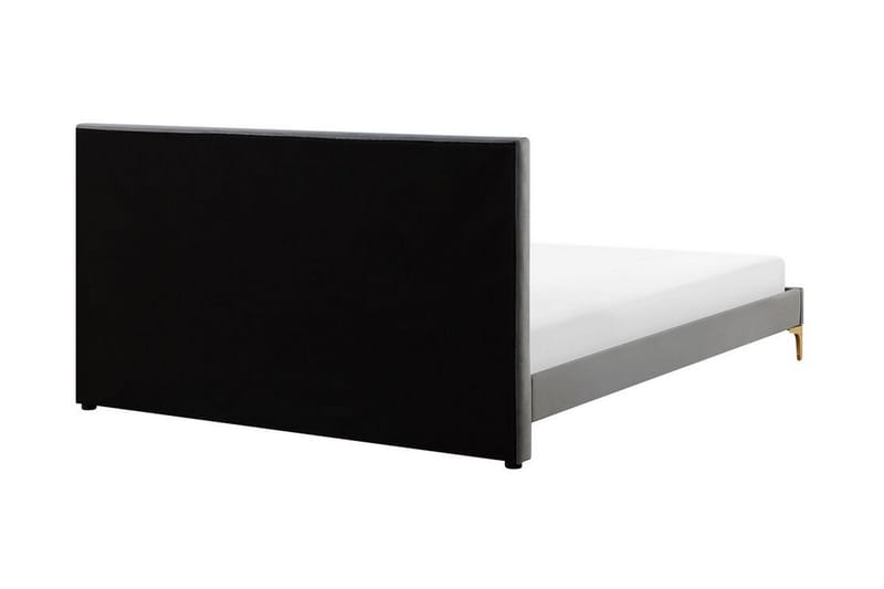 Dobbeltseng Darhult 160x200 cm - Grå - Møbler - Senger - Sengeramme & sengestamme