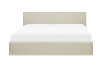 Dobbeltseng Orbey 160 | 200 cm - Beige - Møbler - Senger - Sengeramme & sengestamme