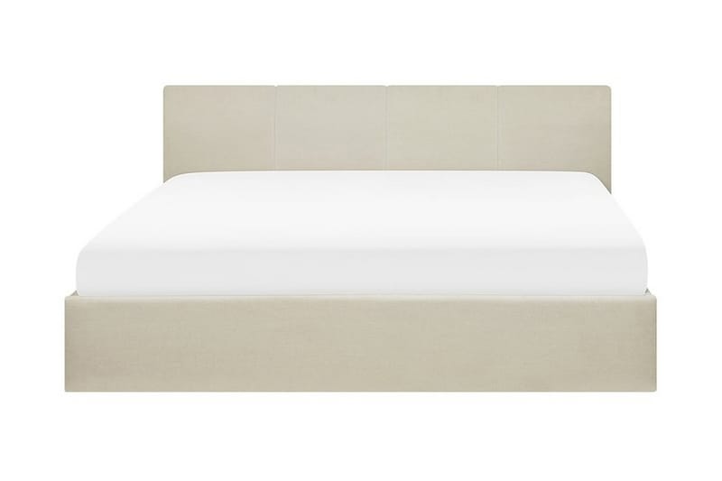 Dobbeltseng Orbey 160 | 200 cm - Beige - Møbler - Senger - Sengeramme & sengestamme