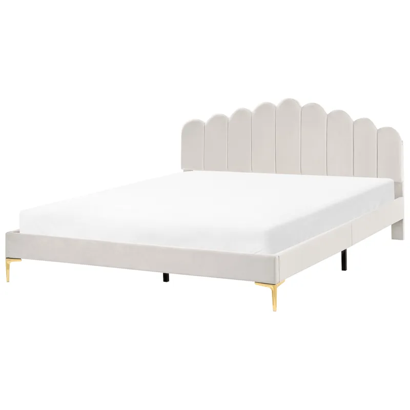 Dobbeltseng Sauvian 180x200 cm, Off-White