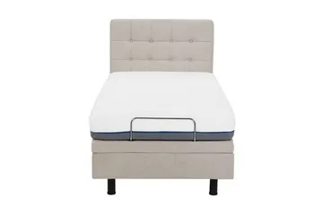 Duke Dobbeltseng 90 | 200 cm - Beige - Møbler - Senger - Sengeramme & sengestamme