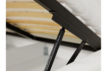 Dynir Sengeramme 140x200 cm - Hvit - Møbler - Senger - Sengeramme & sengestamme