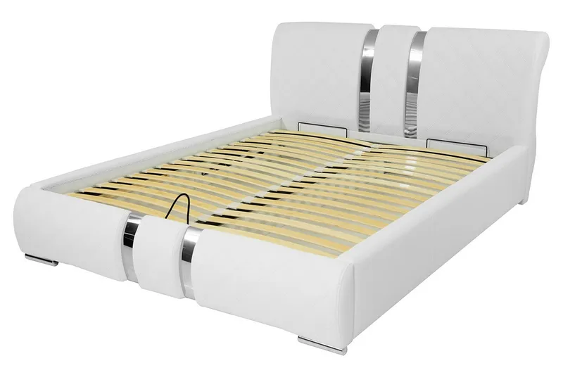 Dynir Sengeramme 140x200 cm - Hvit - Møbler - Senger - Sengeramme & sengestamme