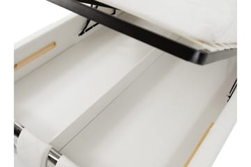 Dynir Sengeramme 140x200 cm - Hvit - Møbler - Senger - Sengeramme & sengestamme