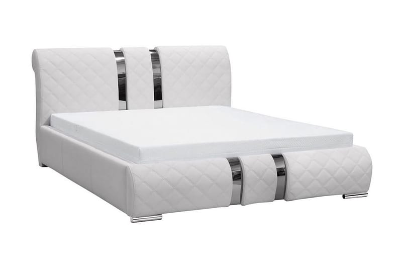 Dynir Sengeramme 140x200 cm, Hvit