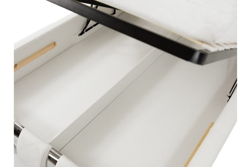Dynir Sengeramme 160x200 cm - Hvit - Møbler - Senger - Sengeramme & sengestamme