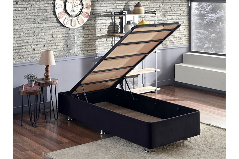 Endulanie Sengeramme 120x200 cm - Svart - Møbler - Senger - Sengeramme & sengestamme