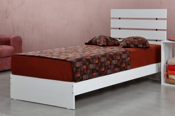 Feldene Sengeramme 120x200 cm - Hvit - Møbler - Senger - Sengeramme & sengestamme