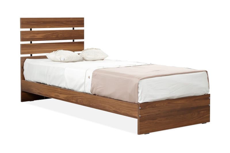 Feldene Sengeramme 120x200 cm, Valnøtt