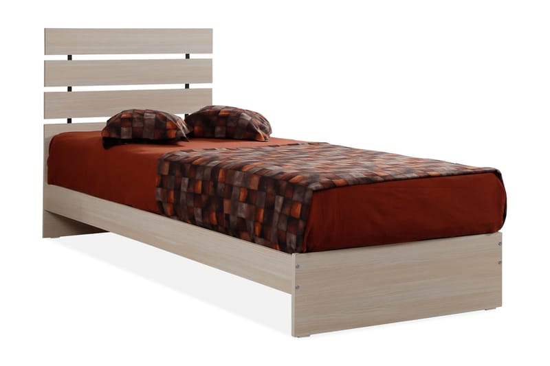 Feldene Sengeramme 90x200 cm, Eik