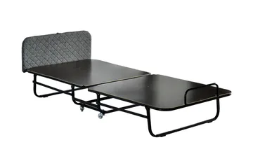 Folding Bed Hvit|Grå - Hvit/Grå - Møbler - Senger - Sengeramme & sengestamme