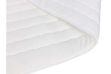 Hattie Sengepakke 200x200 cm med Sengegavl + Overmadrass med Fasthetsgrad Medium - Grå - Møbler - Senger - Sengeramme & sengestamme
