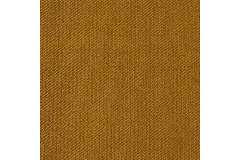 Hayton Sengepakke 140x200 cm i Fløyel med Oppbevaring + Sengegavl + Overmadrass - Gul - Møbler - Senger - Sengeramme & sengestamme