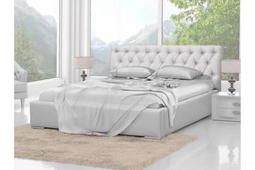 Junkerdal Seng 140x200 - Hvit - Møbler - Senger - Sengeramme & sengestamme