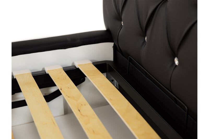 Junkerdal Seng 160x200 - Hvit - Møbler - Senger - Sengeramme & sengestamme