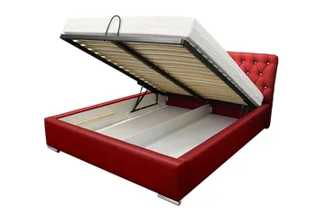 Junkerdal Seng 180x200 - Hvit - Møbler - Senger - Sengeramme & sengestamme