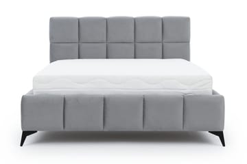 Kamble Sengeramme med Oppbevaring 140x200 cm - Grå - Møbler - Senger - Sengeramme & sengestamme