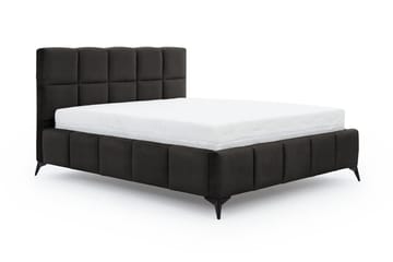 Kamble Sengeramme med Oppbevaring 140x200 cm - Mørkegrå - Møbler - Senger - Sengeramme & sengestamme