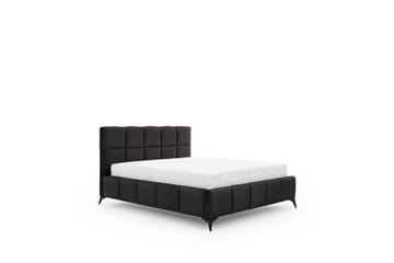 Kamble Sengeramme med Oppbevaring 160x200 cm - Mørkegrå - Møbler - Senger - Sengeramme & sengestamme