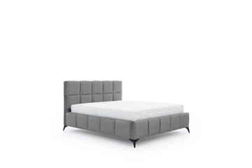 Kamble Sengeramme med Oppbevaring 180x200 cm - Grå - Møbler - Senger - Sengeramme & sengestamme