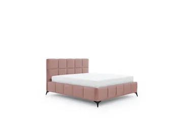 Kamble Sengeramme med Oppbevaring 180x200 cm - Rosa - Møbler - Senger - Sengeramme & sengestamme