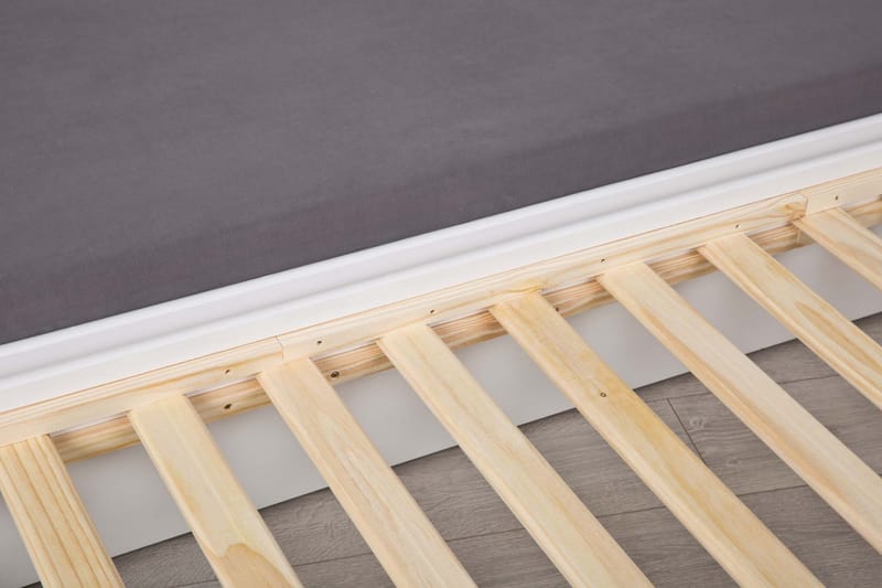 Kaulana Sengeramme 90x200 - Hvit - Møbler - Senger - Sengeramme & sengestamme