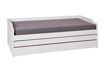 Kaulana Sengeramme 90x200 - Hvit - Møbler - Senger - Sengeramme & sengestamme