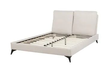 Lambes Kontinentalseng 140x200 - Beige - Møbler - Senger - Sengeramme & sengestamme